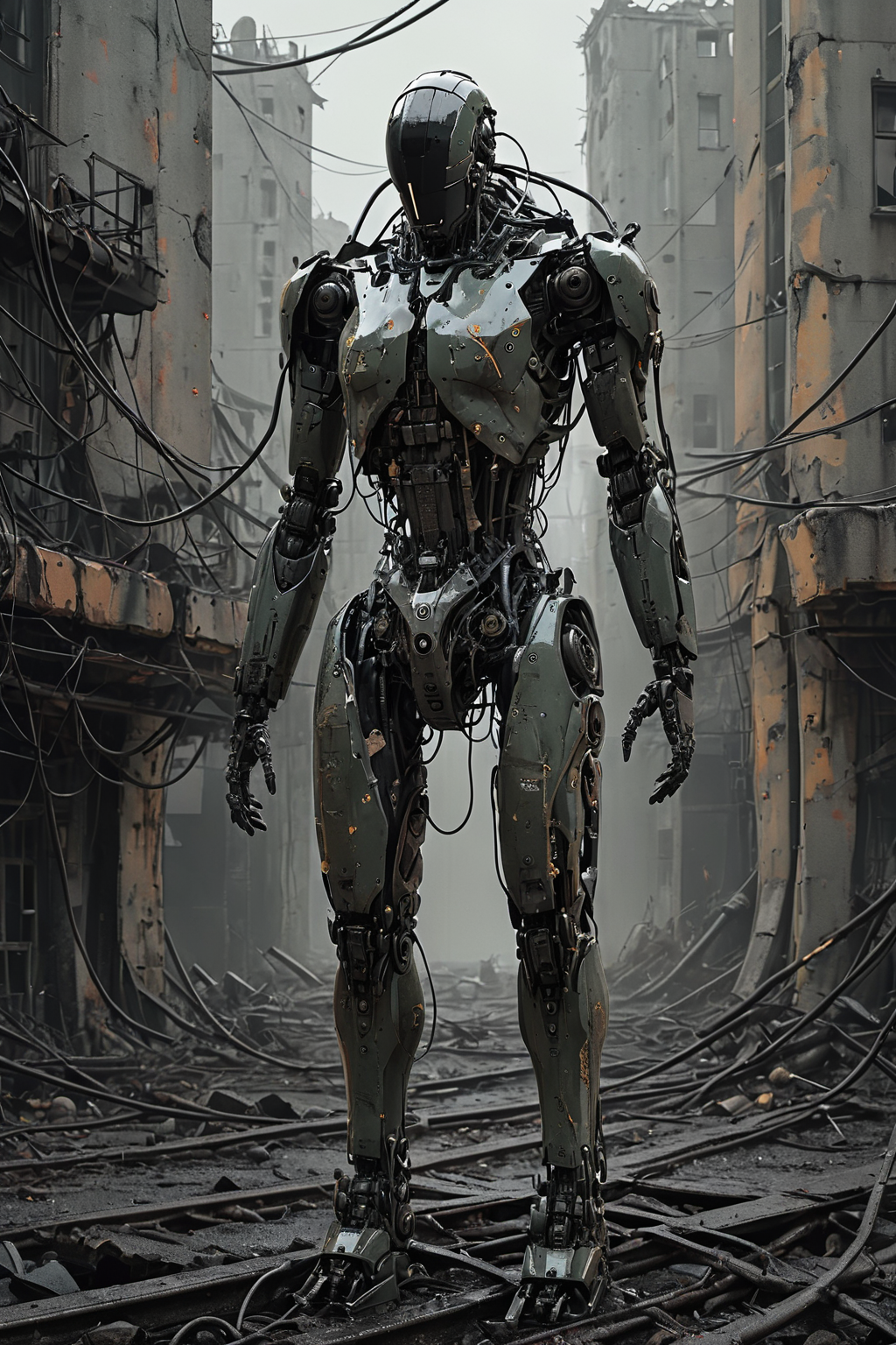 01411-828461983-Post-apocalyptic Mechanical World_ Amidst the dim,yellowish sky loom towering forests of steel,where abandoned robots and drones.png